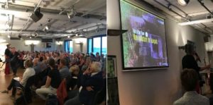 Volle zaal in Pakhuis De Zwijger