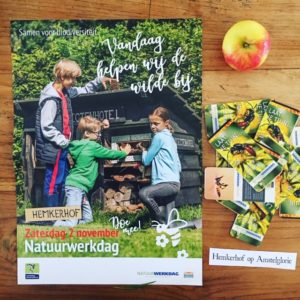 Aankondiging Natuurwerkdag Hemkerhof op Amstelglorie