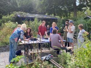 Op de Hemkerhof, Amstelglorie - ontwerp lemen leslokaal