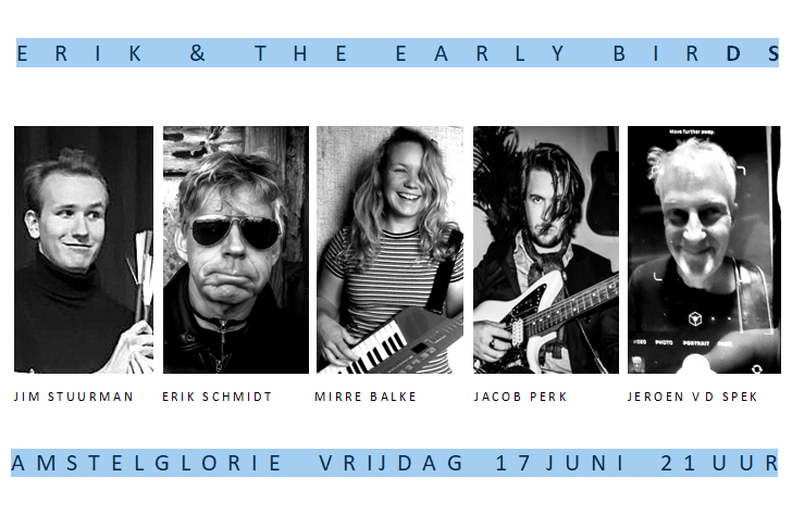 Optreden: Erik & The Early Birds