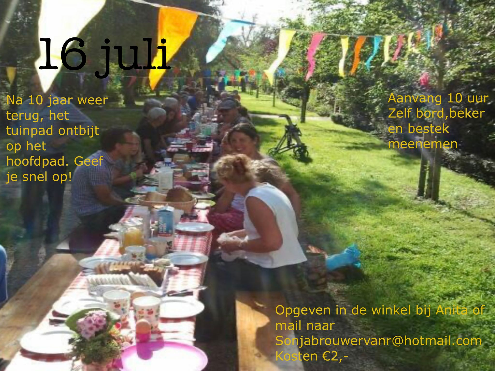 Tuinontbijt