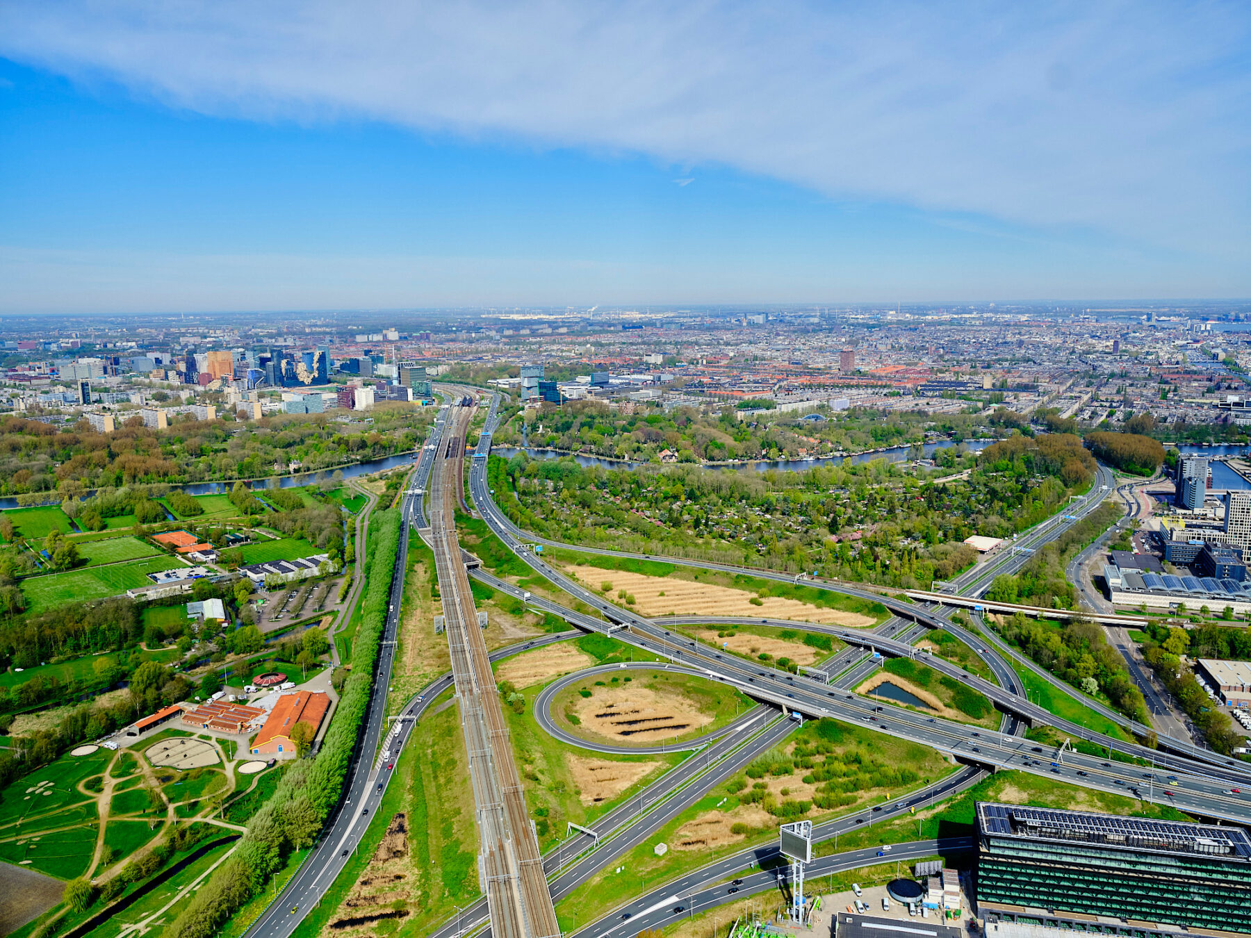 Knooppunt Amstel, foto: Siebe Swart