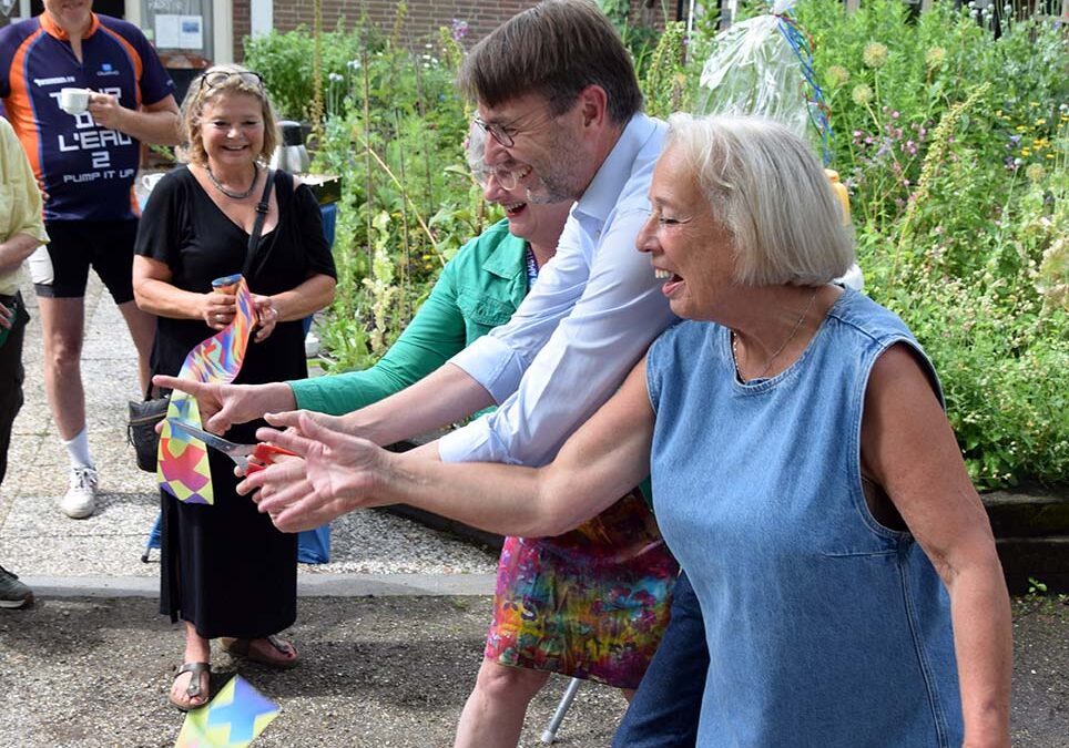 Open Volkstuindagen geopend door wethouder