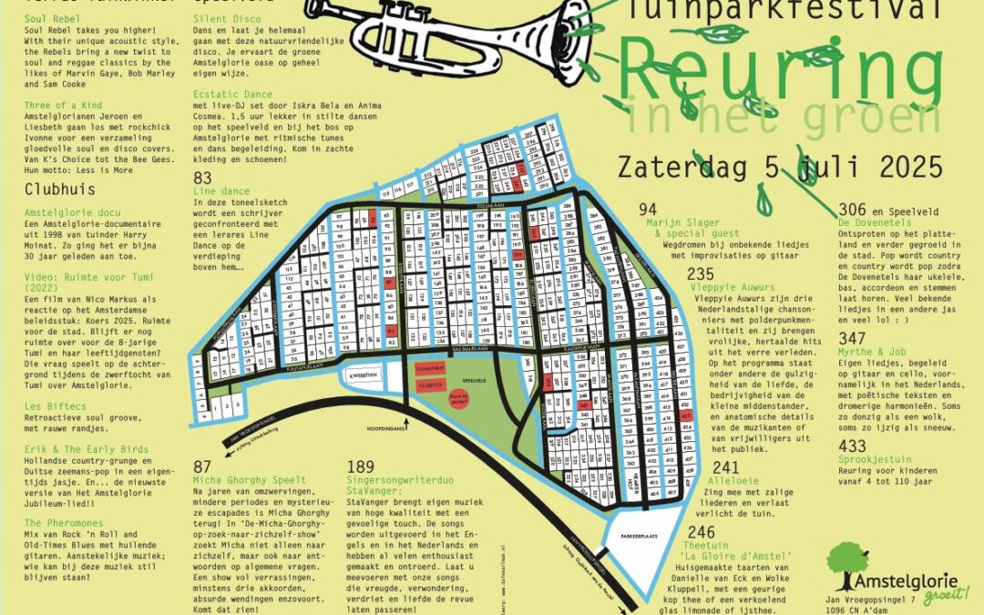 Za 5 juli – Reuring in t Groen festival