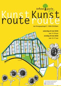 Kunstroute 2026 - plattegrond