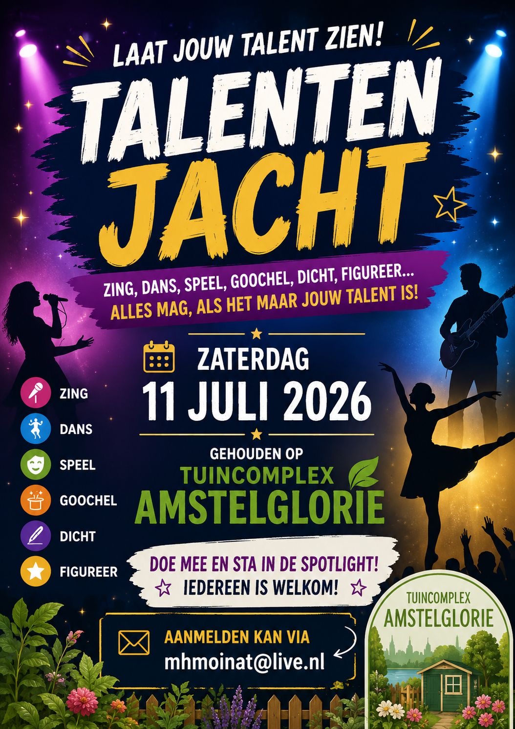 Talentenjacht poster