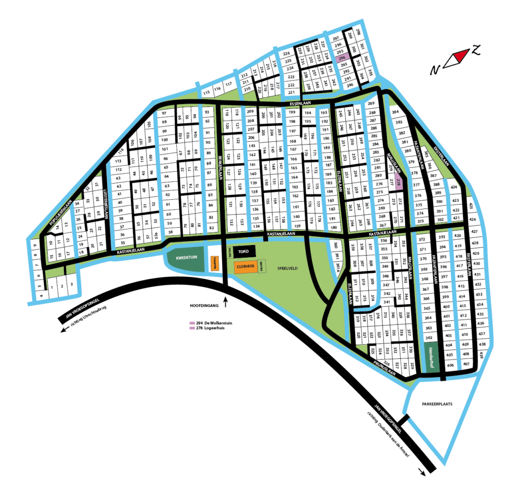 Plattegrond Amstelglorie