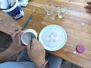 Workshop decoreren-glazuren: bijna klaar