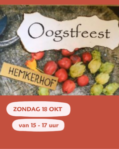 Aankondiging Oogstfeest 2026, Hemkerhof