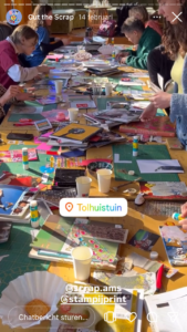 Collage-workshop door Bo