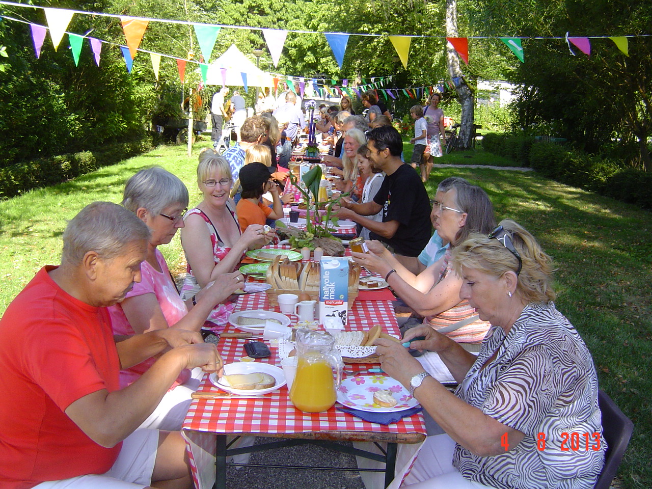 Jubileumontbijt gezond, lekker en zonnig